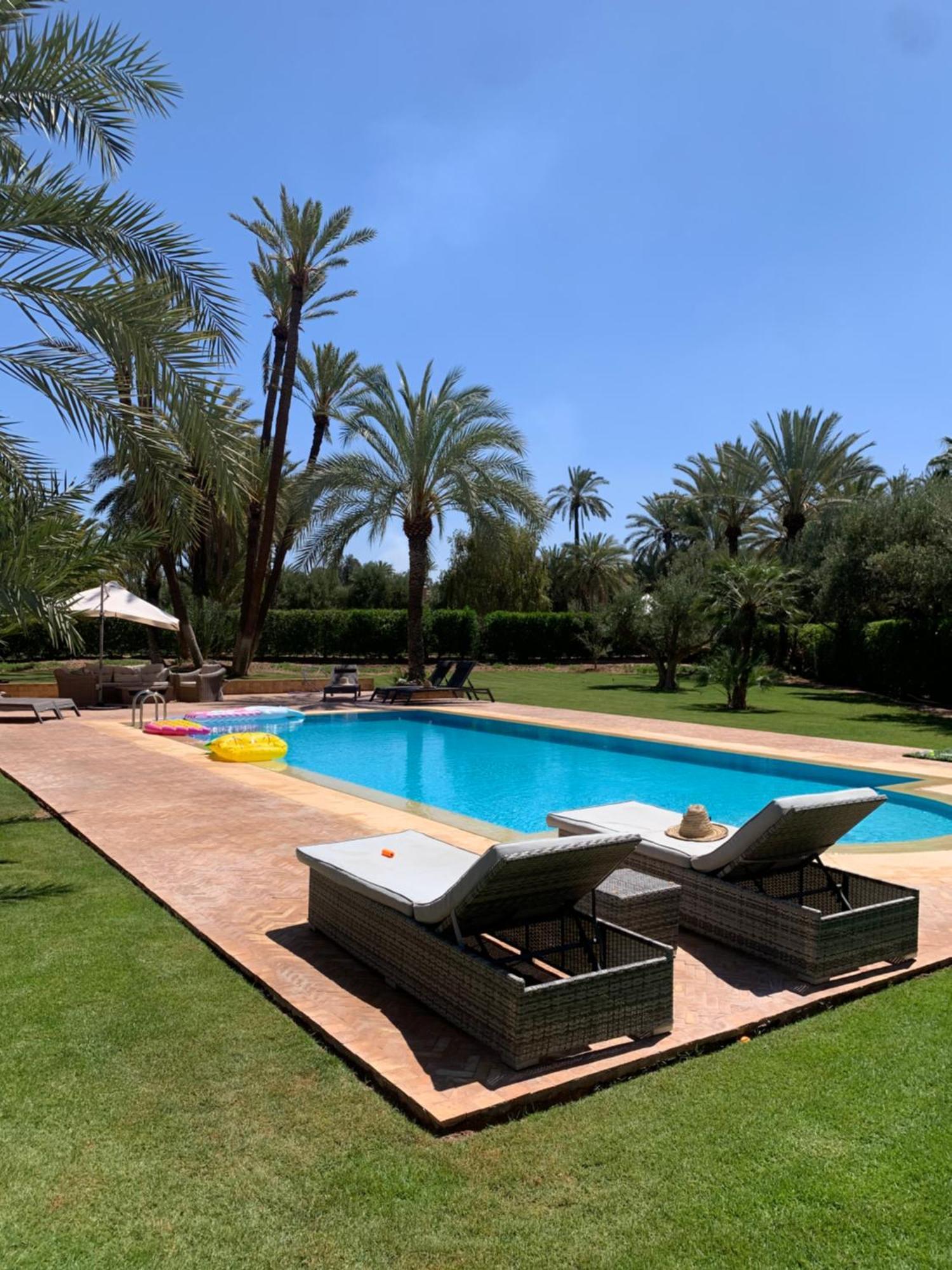 Villa Avec Piscine Privatisee A La Palmeraie Marrakesh Eksteriør bilde